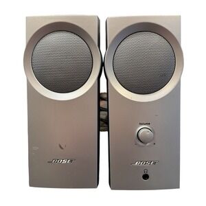 Bose Companion 2 Series I Multimedia Computer Speakers Silver No power supply